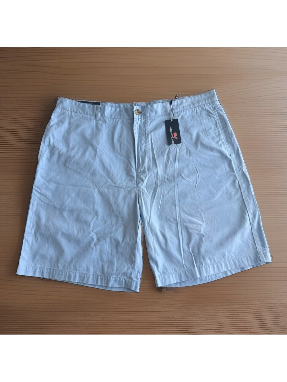 Vineyard Vines Club Short Men’s Sz 42 Blue Chino Shorts 9" Inseam Whale Pockets